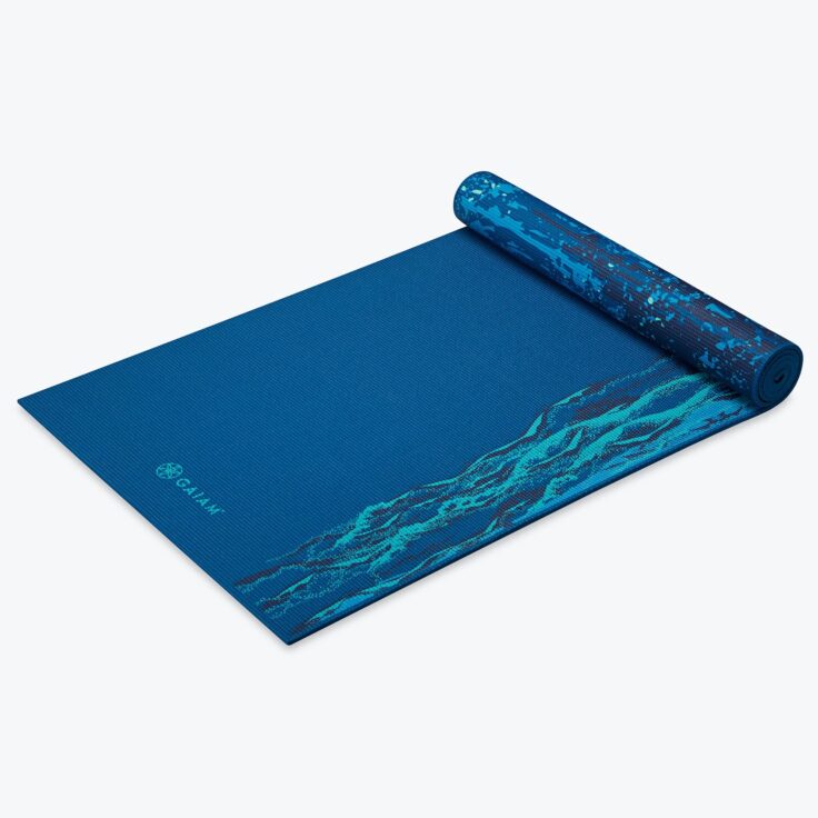 Gaiam Premium Reversible Peaceful Waters