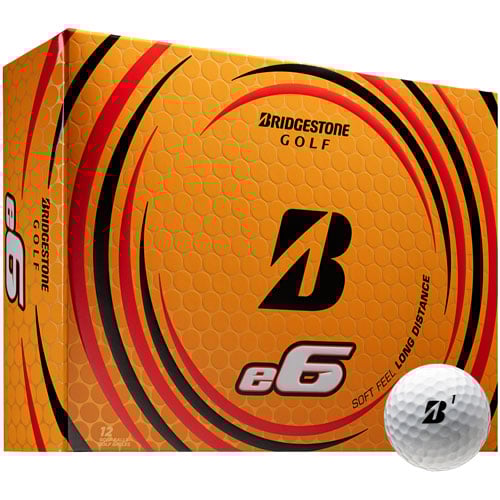 Bridgestone e6 White Golf Balls