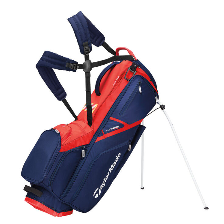 TaylorMade FlexTech Crossover Stand Bag - Navy, Red, White